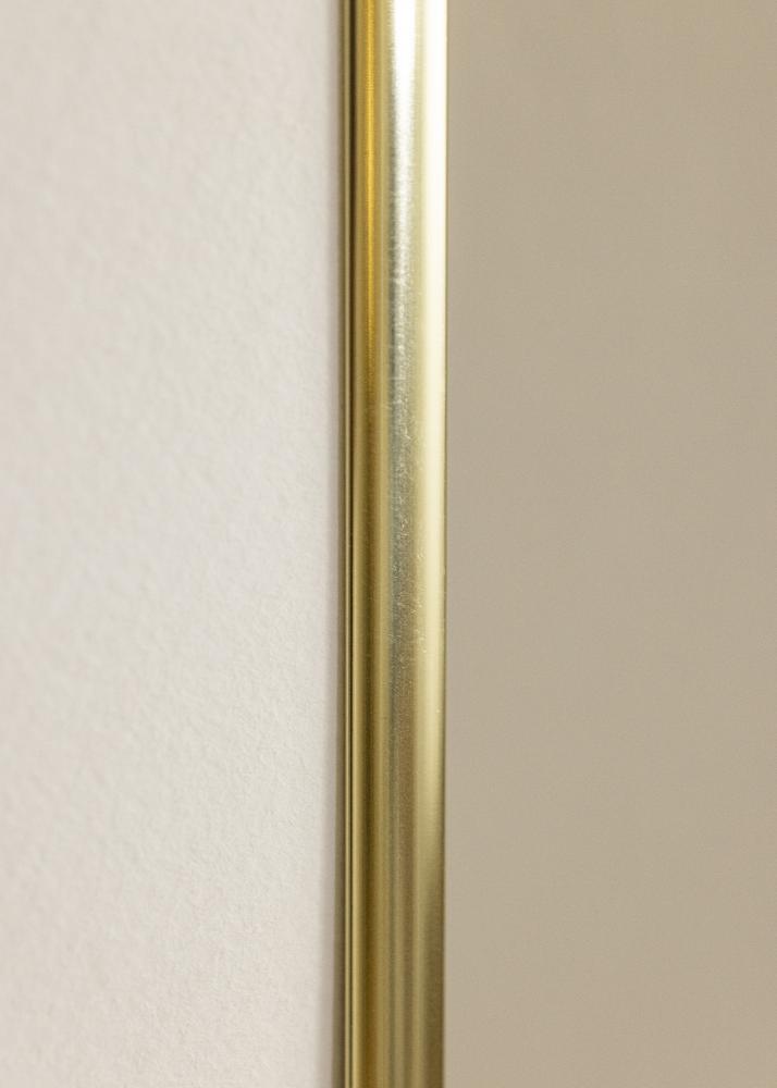 Rahmen Visby Gold Glnzend 30x40 cm - Passepartout Wei 18x27 cm