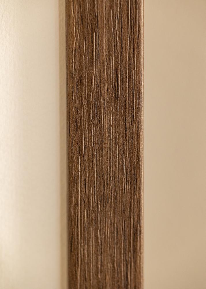 Rahmen Hermes Acrylglas Walnuss 84,1x118,9 cm (A0)