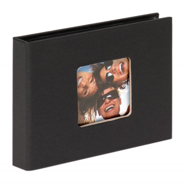 Fun Minialbum Schwarz - 36 Bilder 10x15 cm