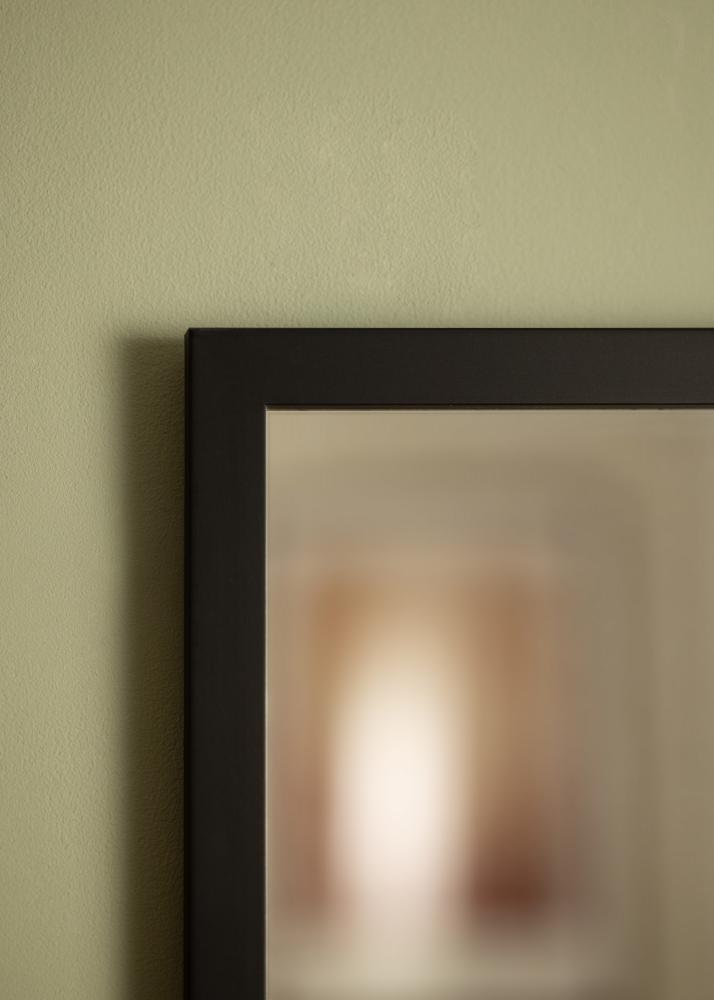 Spiegel Black Wood 50x70 cm