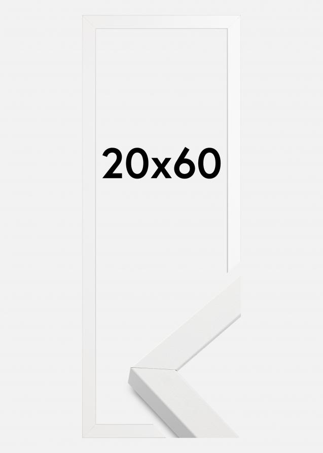 Rahmen Amanda Box Weiß 20x60 cm