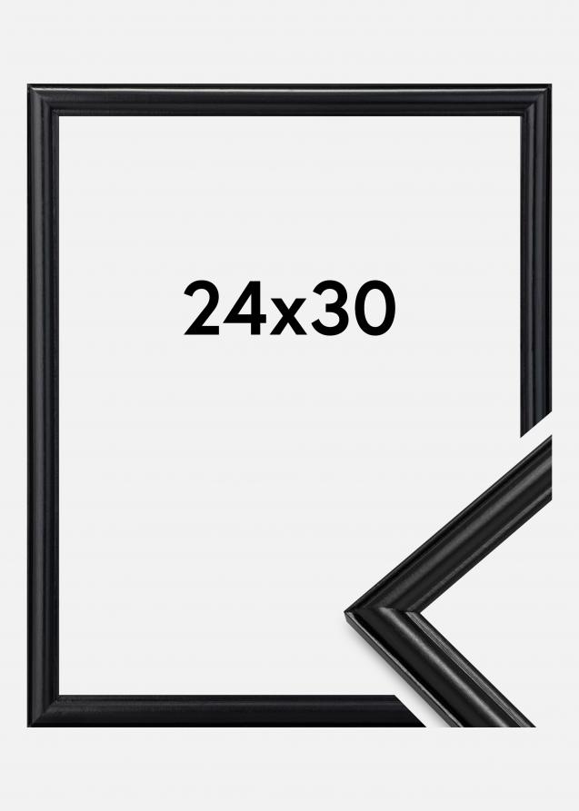 Rahmen Line Schwarz 24x30 cm