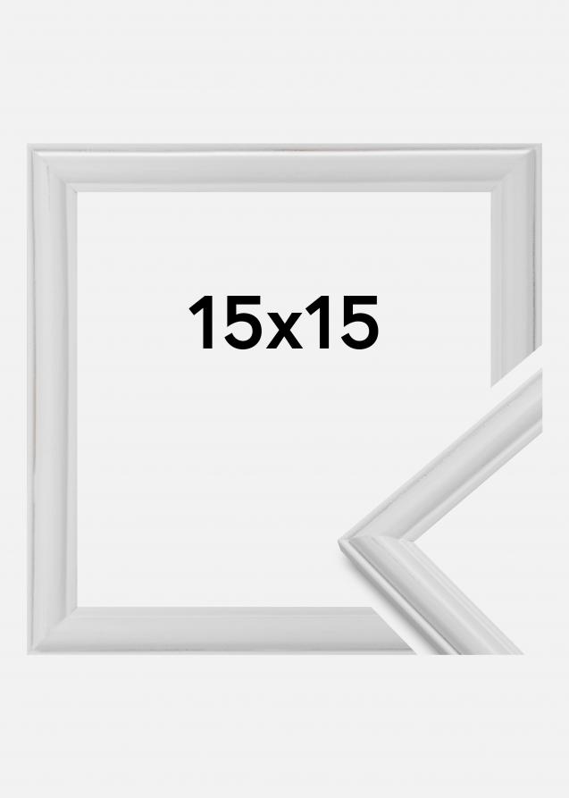 Rahmen Line Weiß 15x15 cm