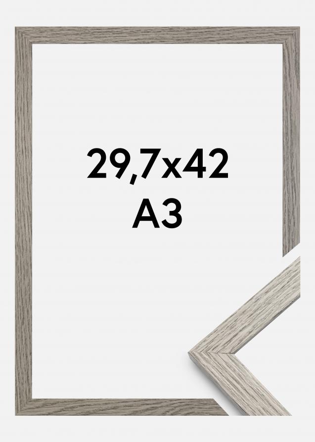 Rahmen Stilren Acrylglas Grey Oak 29,7x42 cm (A3)