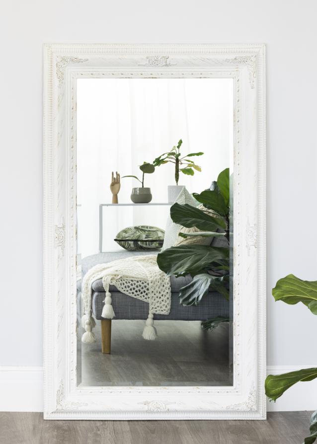Spiegel Palermo Weiß 66x126 cm