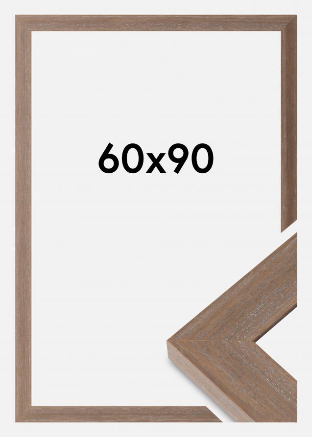 Rahmen Juno Acrylglas Grau 60x90 cm