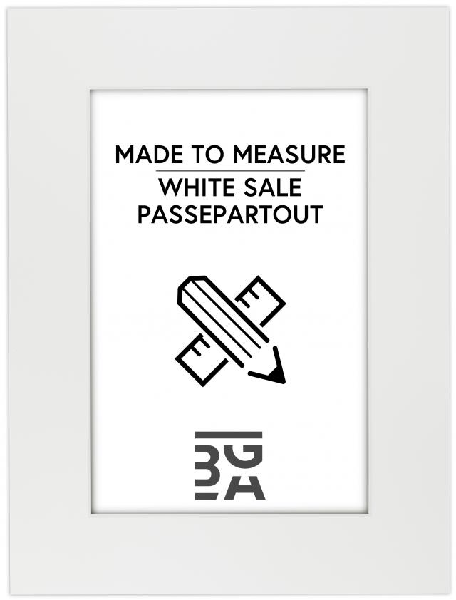 Passepartout White sale - Maßanfertigung