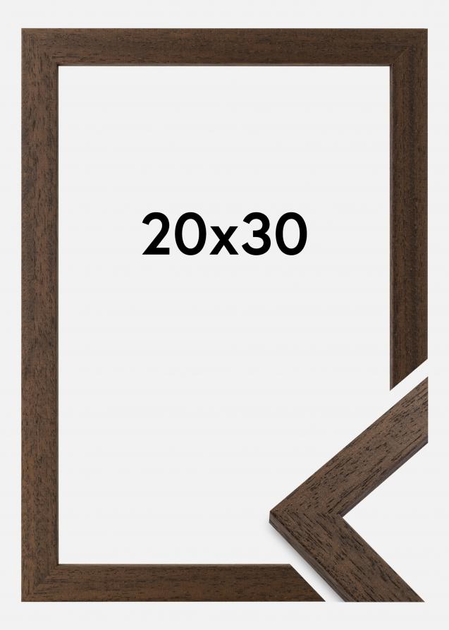 Rahmen Brown Wood Acrylglas 20x30 cm
