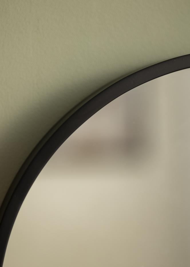 Spiegel Schwarz Kreis 40 cm