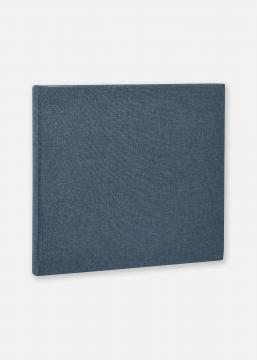 Base Line Canvas Blau 26x25 cm (40 weie Seiten / 20 Blatt)