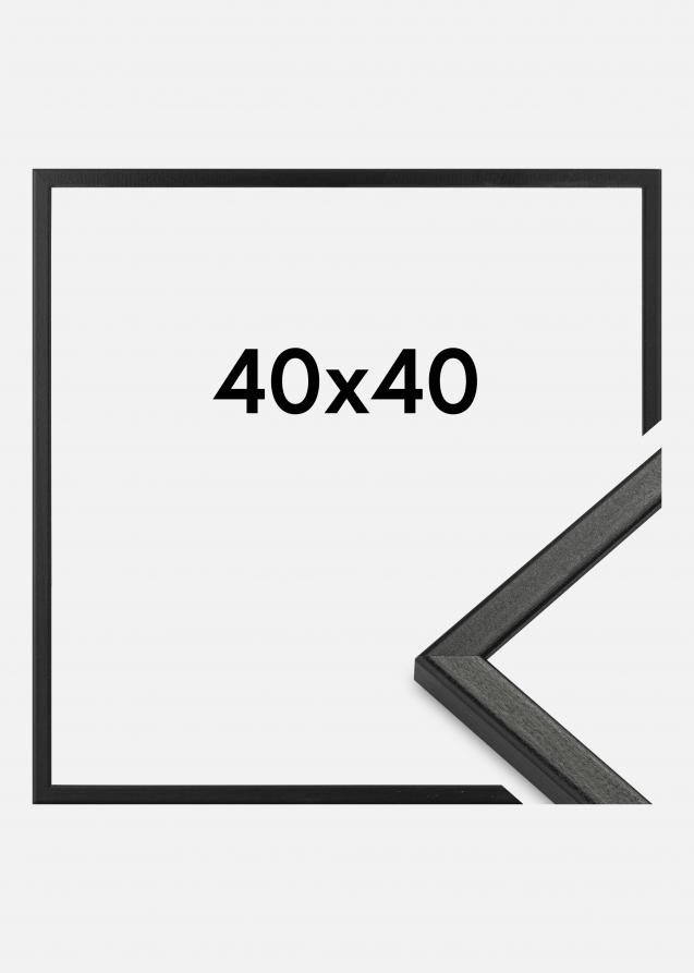 Rahmen Kaspar Acrylglas Schwarz 40x40 cm