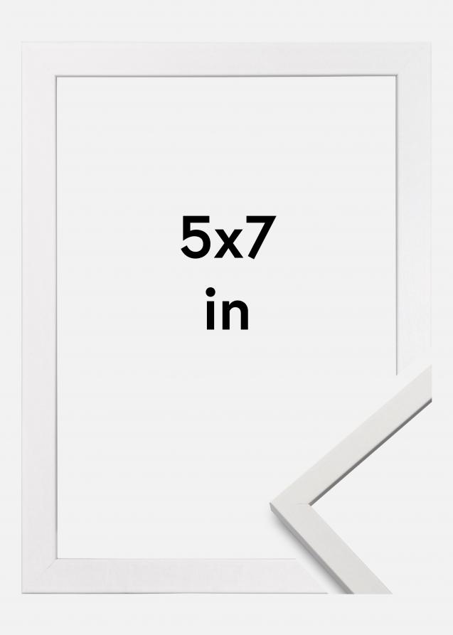 Rahmen Edsbyn Weiß 5x7 inches (12,7x17,8 cm)