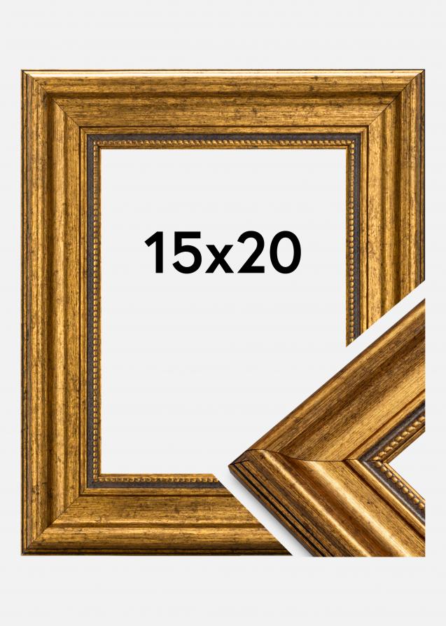 Rahmen Rokoko Acrylglas Gold 15x20 cm