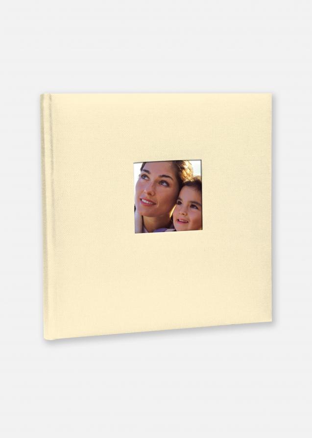 Zep Cotton Fotoalbum Weiß - 24x24 cm (40 weiße Seiten / 20 Blatt)