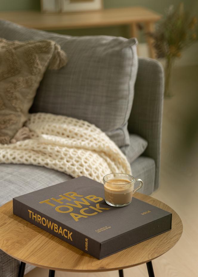 KAILA THROWBACK Black XL - Coffee Table Photo Album (20 Schwarze Seiten)