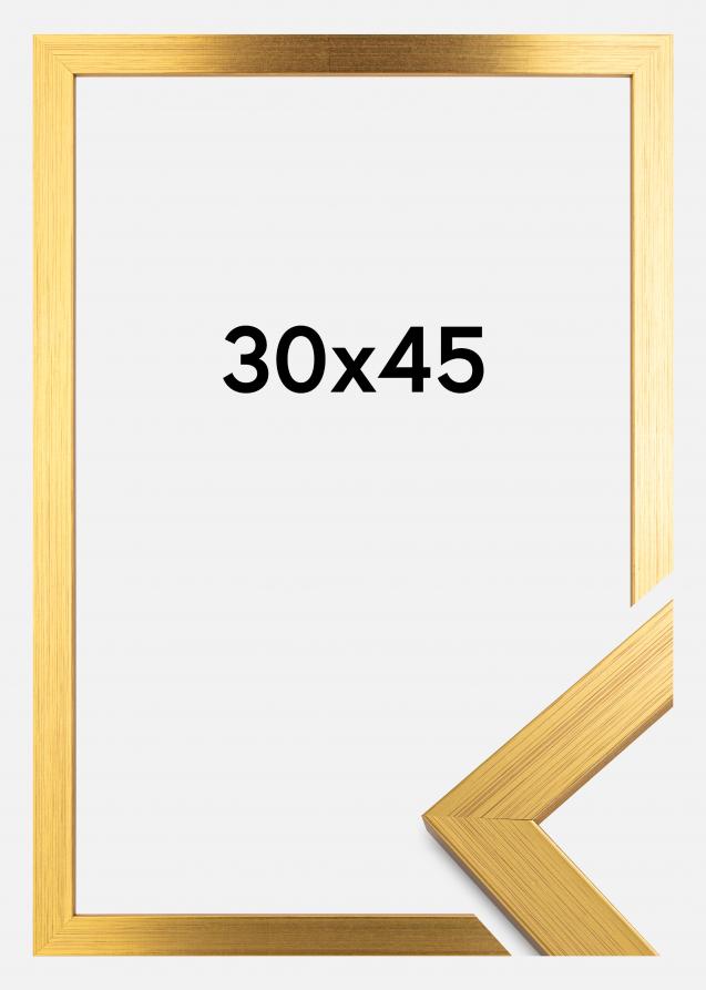 Rahmen Gold Wood 30x45 cm