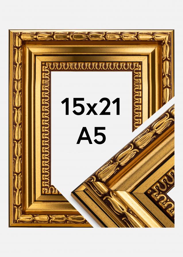 Rahmen Birka Premium Gold 15x21 cm (A5)