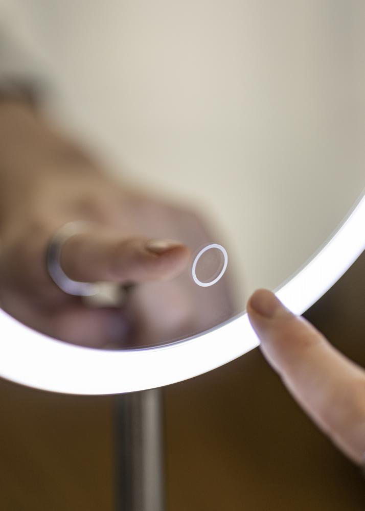 KAILA Kosmetikspiegel Pillar LED Magnifying 20 cm 