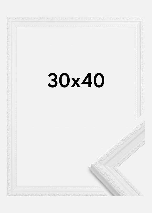 Rahmen Abisko Acrylglas Weiß 30x40 cm