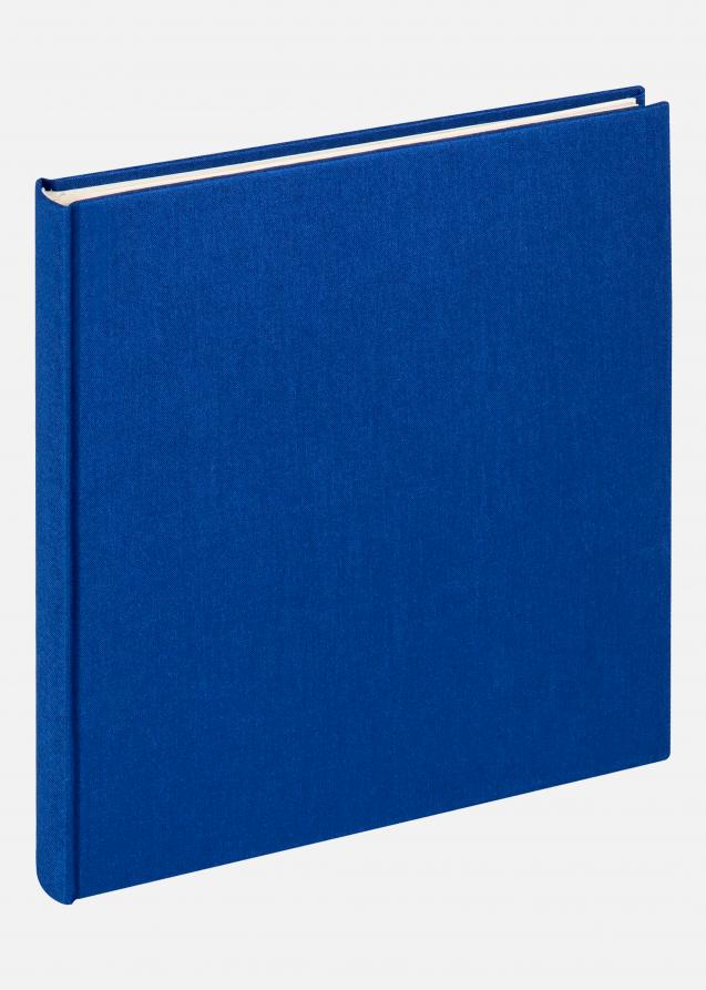 Cloth Fotoalbum Blau - 22,5x24 cm (40 weiße Seiten / 20 Blatt)