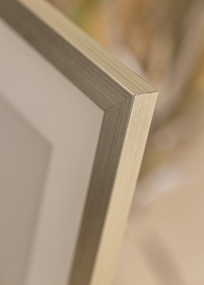 Rahmen Silver Wood Acrylglas 22x28 inches (55,88x71,12 cm)