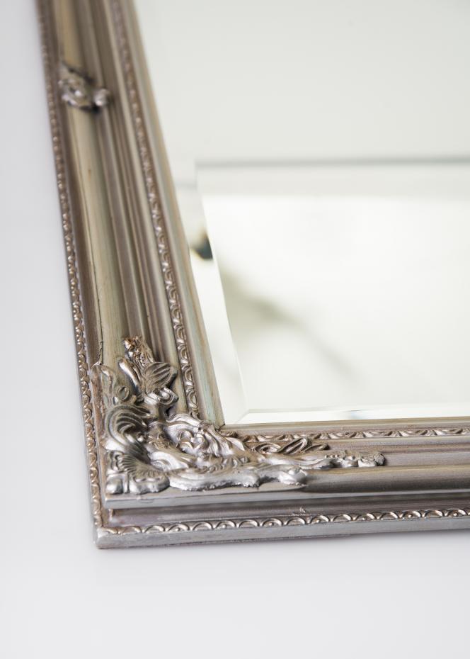 Spiegel Antique Silber 50x70 cm