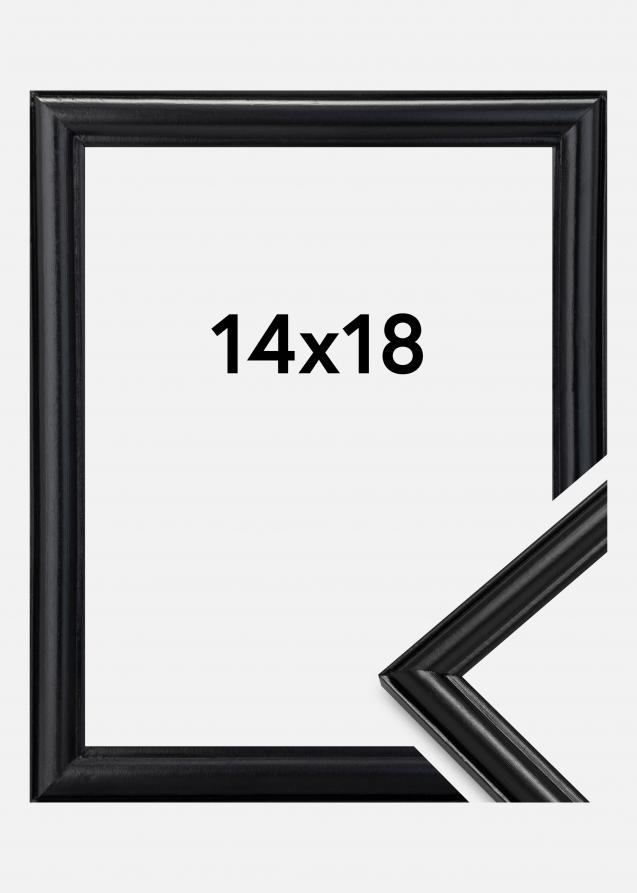 Rahmen Line Schwarz 14x18 cm
