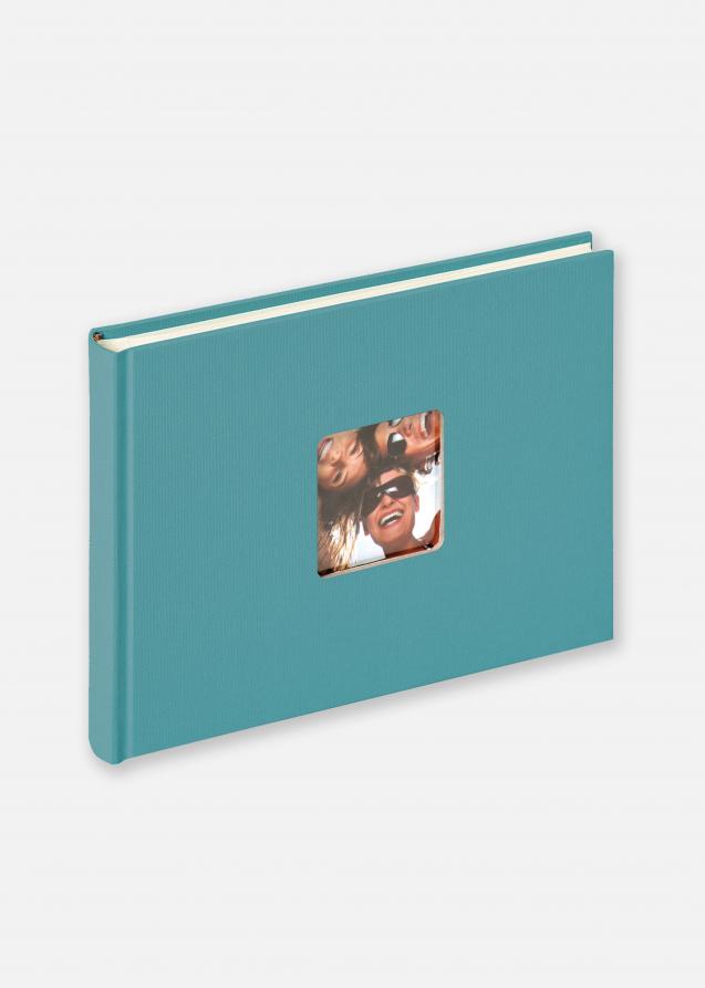 Fun Album Türkis - 22x16 cm (40 weiße Seiten / 20 Blatt)