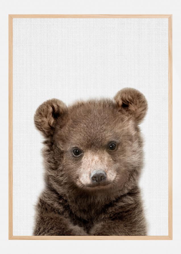 Peekaboo Baby Bear Poster