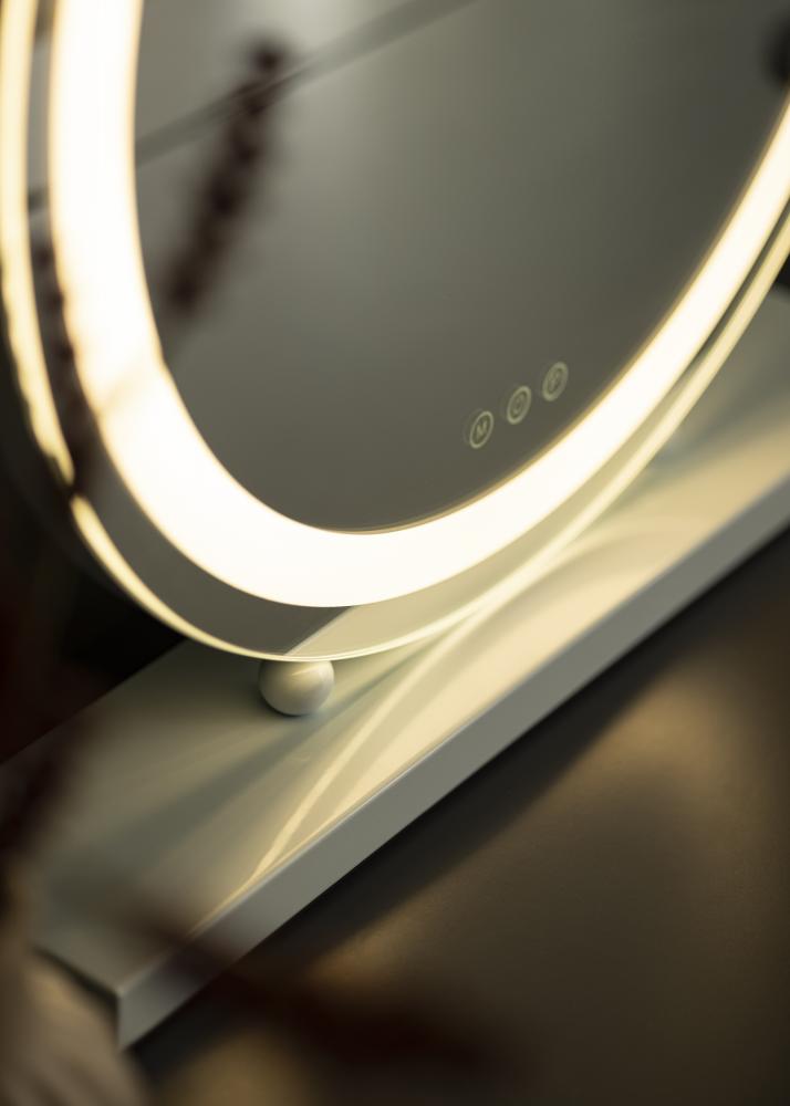 KAILA Kosmetikspiegel Round LED Wei 50 cm 