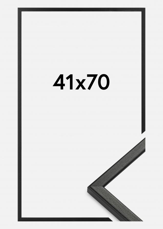 Rahmen Kaspar Acrylglas Schwarz 41x70 cm