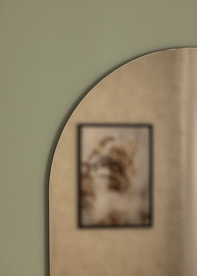 KAILA Spiegel Oval Dark Bronze 70x100 cm