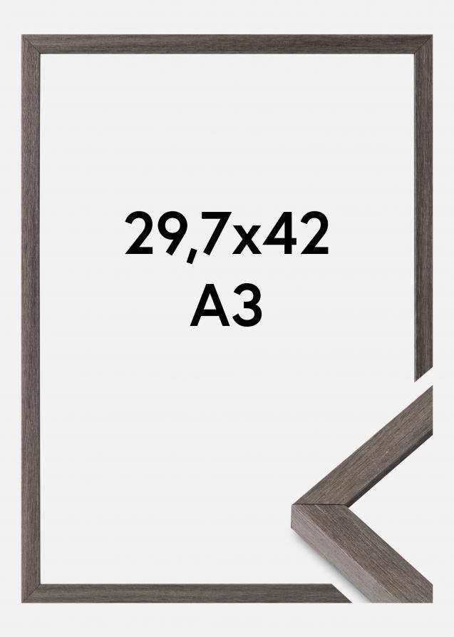 Rahmen Ares Acrylglas Grey Oak 29,7x42 cm (A3)