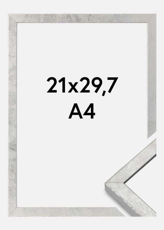 Rahmen Ares Acrylglas Silber 21x29,7 cm (A4)