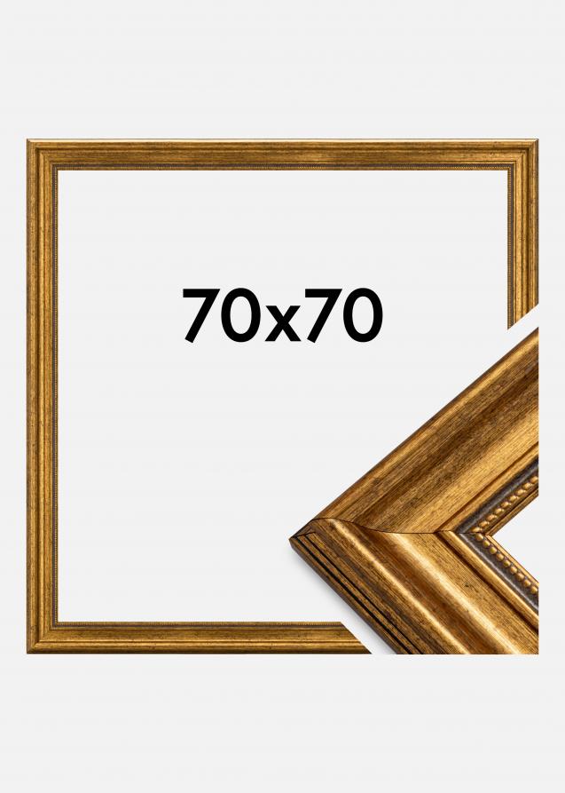 Rahmen Rokoko Acrylglas Gold 70x70 cm