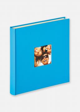 Fun selbstklebend Meerblau - 33x34 cm (50 weie Seiten / 25 Blatt)