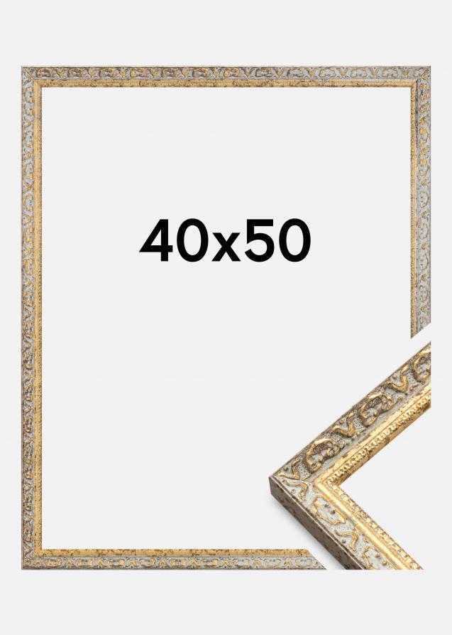 Rahmen Smith Gold-Silber 40x50 cm
