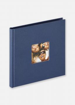 Fun Album Blau - 18x18 cm (30 schwarze Seiten / 15 Blatt)