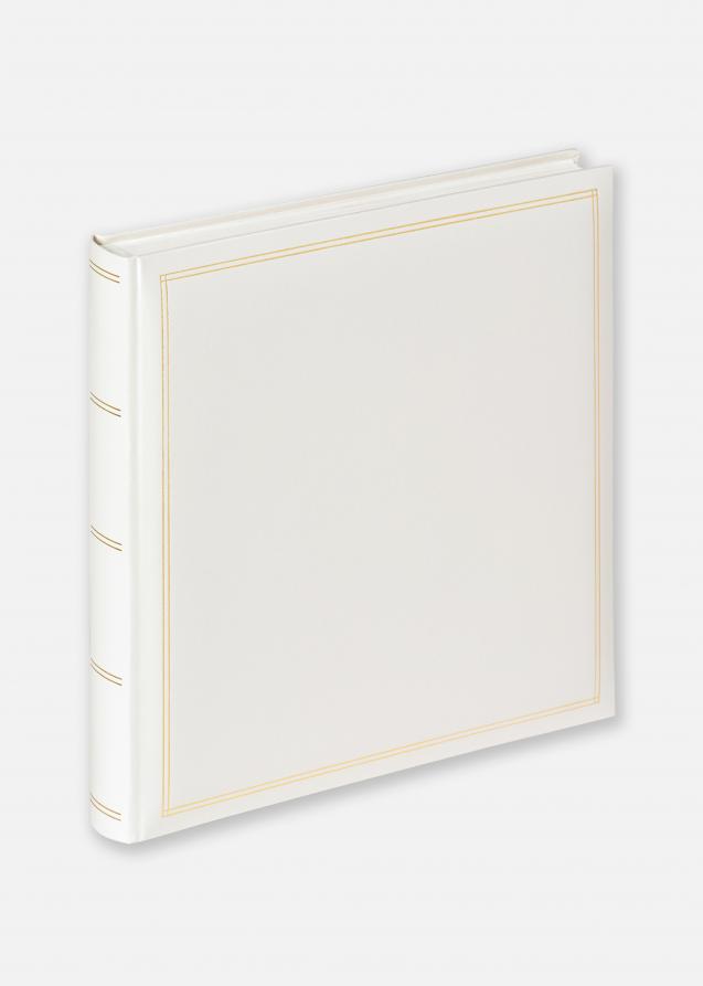 Monza Album Classic Weiß - 34x33 cm (60 weiße Seiten / 30 Blatt)