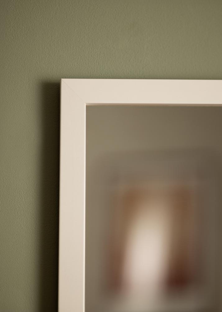 Spiegel White Wood 50x70 cm