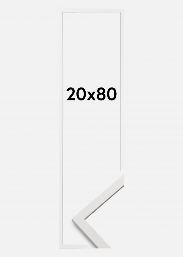Rahmen Edsbyn Acrylglas Weiß 20x80 cm