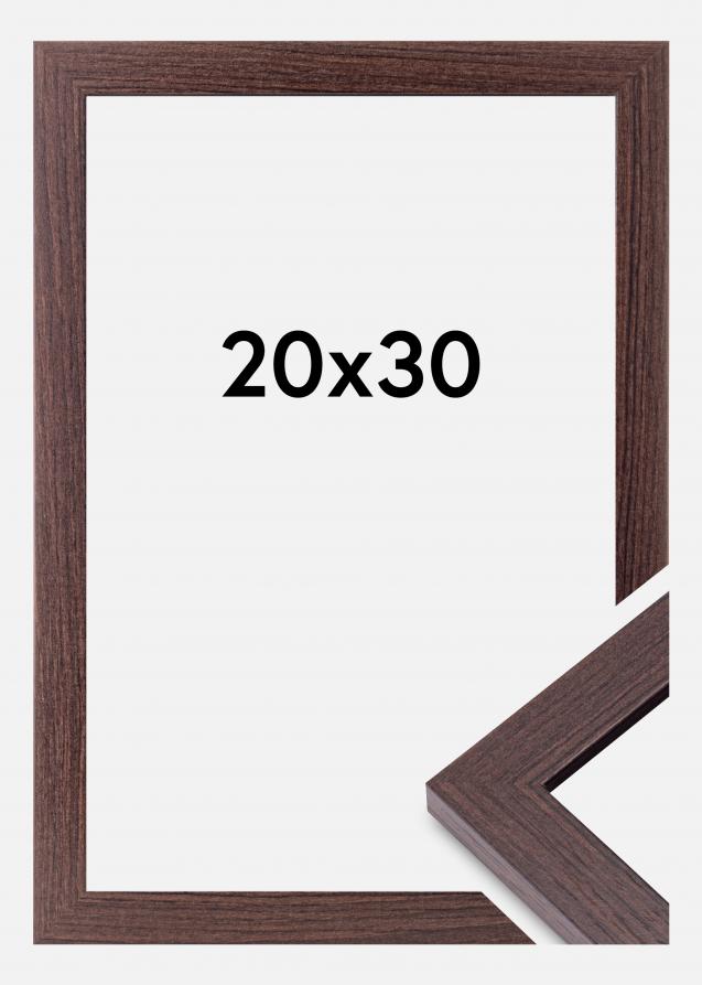 Rahmen Deco Acrylglas Walnuss 20x30 cm