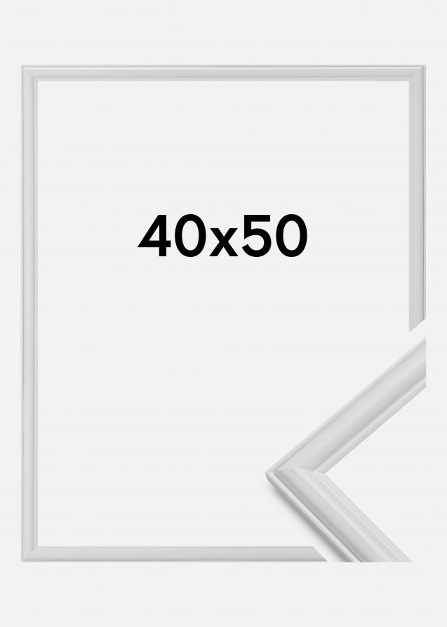Rahmen Line Weiß 40x50 cm