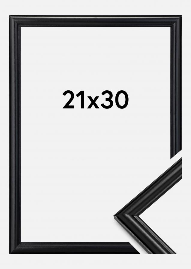 Rahmen Line Schwarz 21x30 cm
