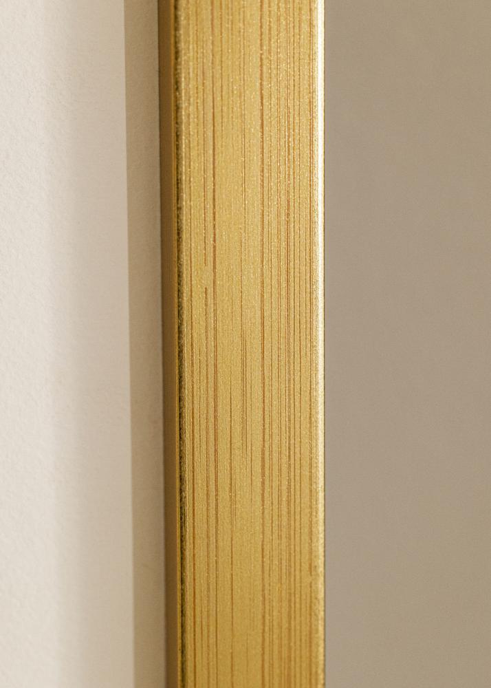 Rahmen Blocky Acrylglas Gold 100x140 cm