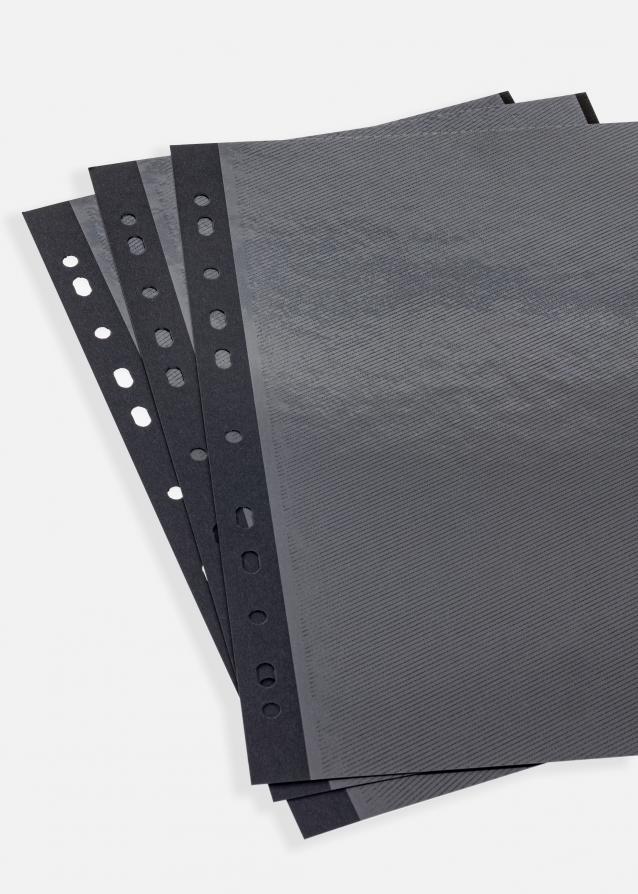 Ultimate Albumblätter selbstklebend 21x30 cm - 10 schwarze Bögen
