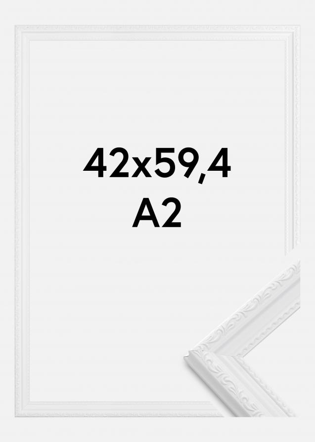 Rahmen Abisko Acrylglas Weiß 42x59,4 cm (A2)