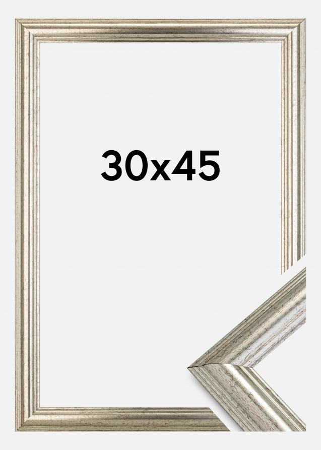 Rahmen Västkusten Silber 30x45 cm