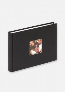 Fun Album Schwarz - 22x16 cm (40 weie Seiten / 20 Blatt)