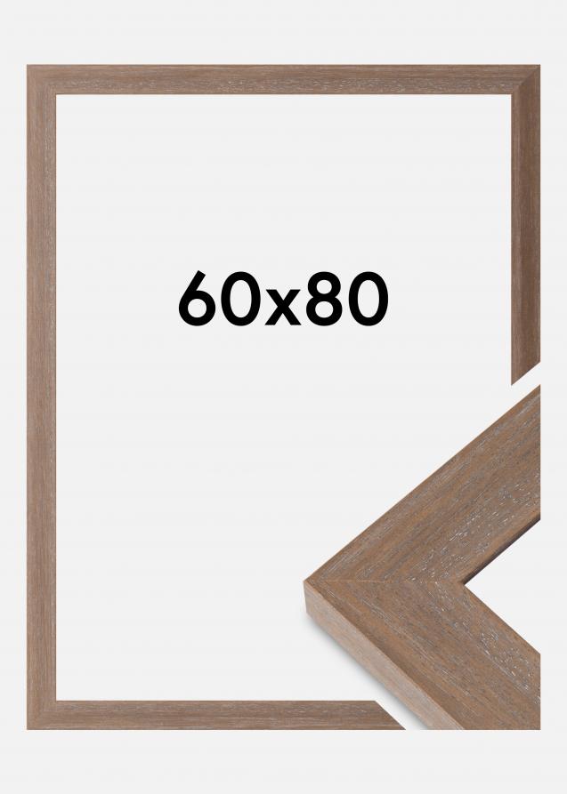 Rahmen Juno Acrylglas Grau 60x80 cm